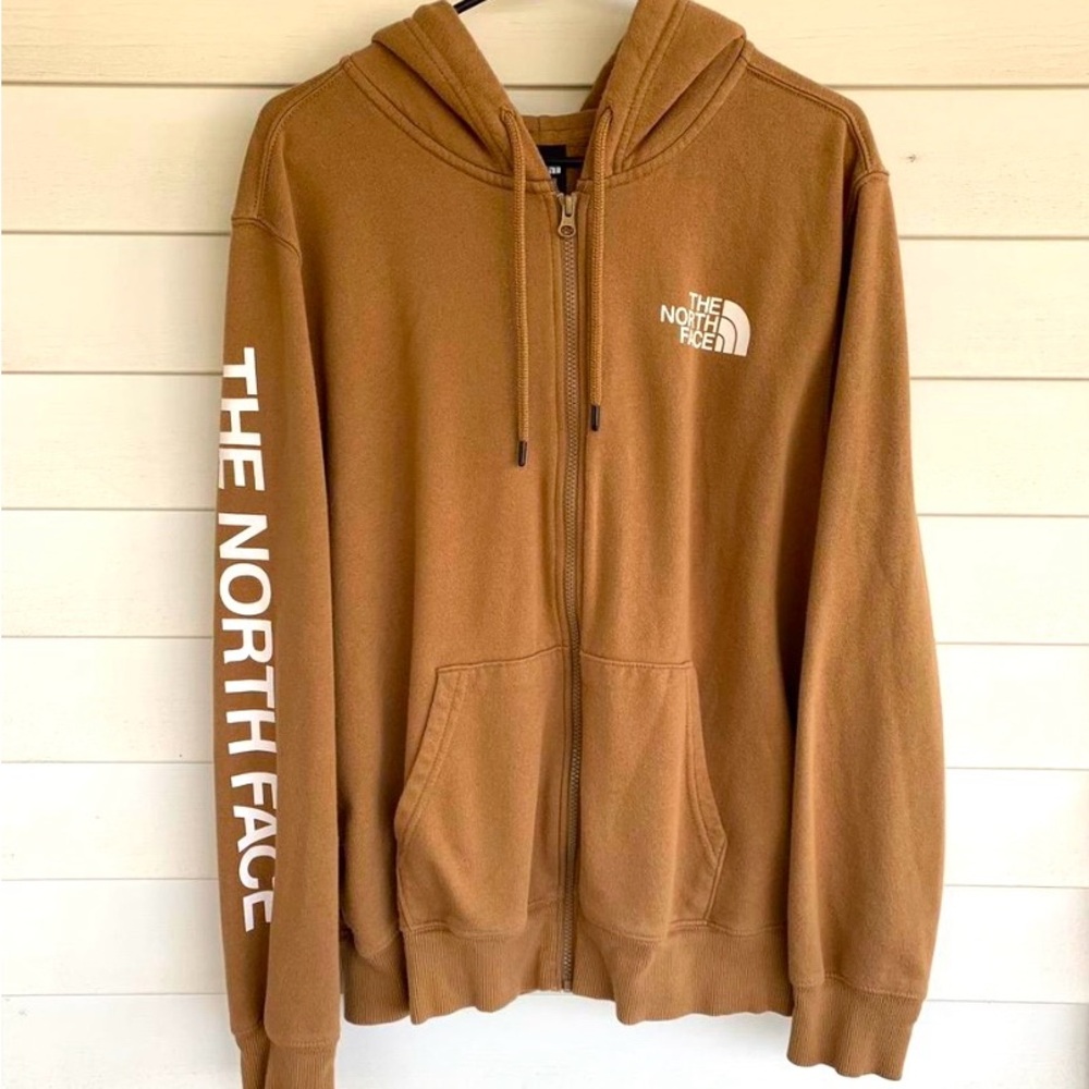 The North Face Zip-Up Hoodie.